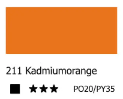 REMBRANDT Ölfarbe - 211 Kadmiumorange 40ml