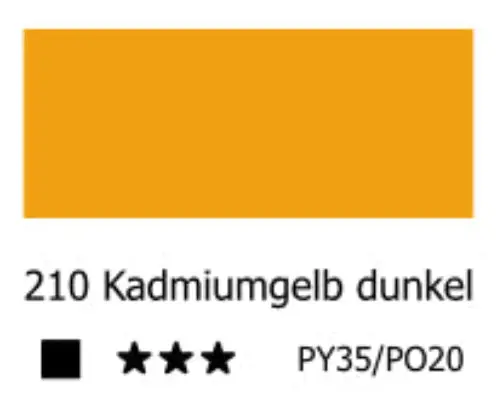 REMBRANDT Ölfarbe - 210 Kadmiumgelb dunkel 40ml