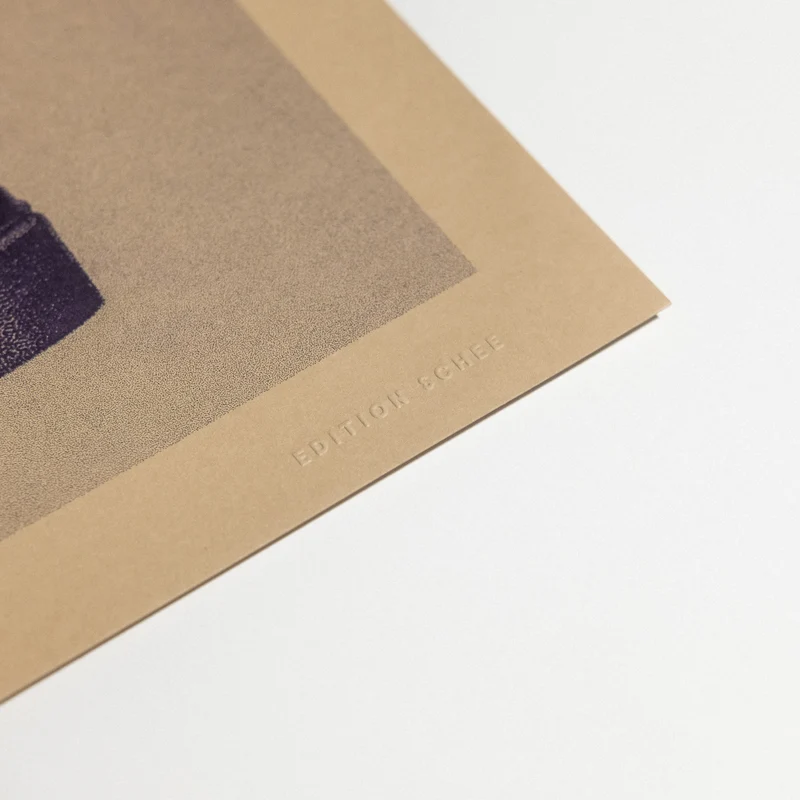 Zahmes Reh (Din A3) | Edition SCHEE | Risographie
