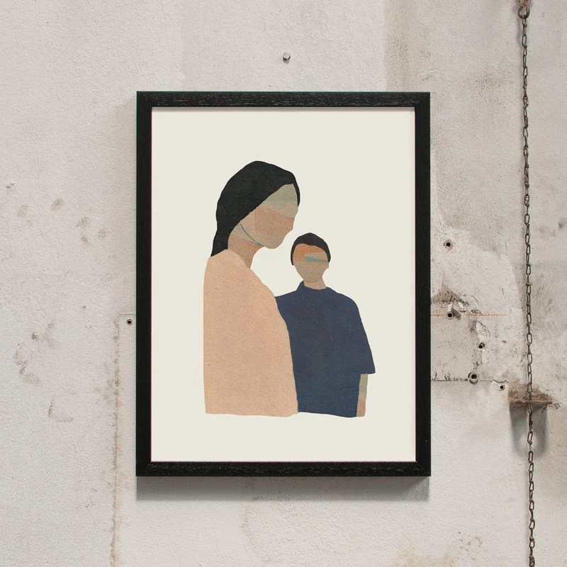 Twin Ladies (30x40cm) | Chloe Purpero Johnson | Fine Art Print