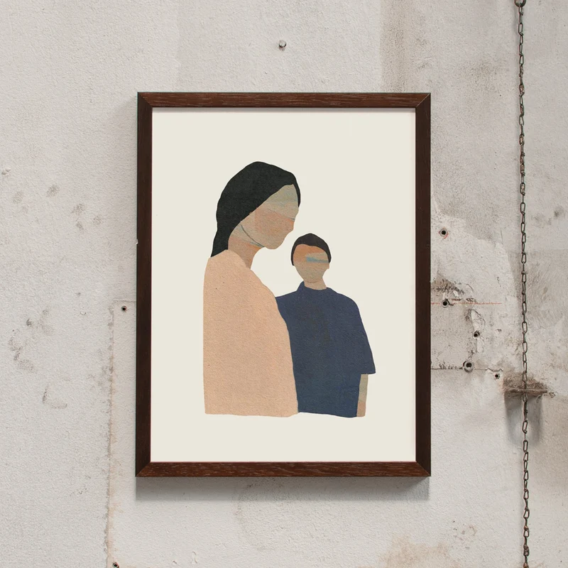 Twin Ladies (30x40cm) | Chloe Purpero Johnson | Fine Art Print