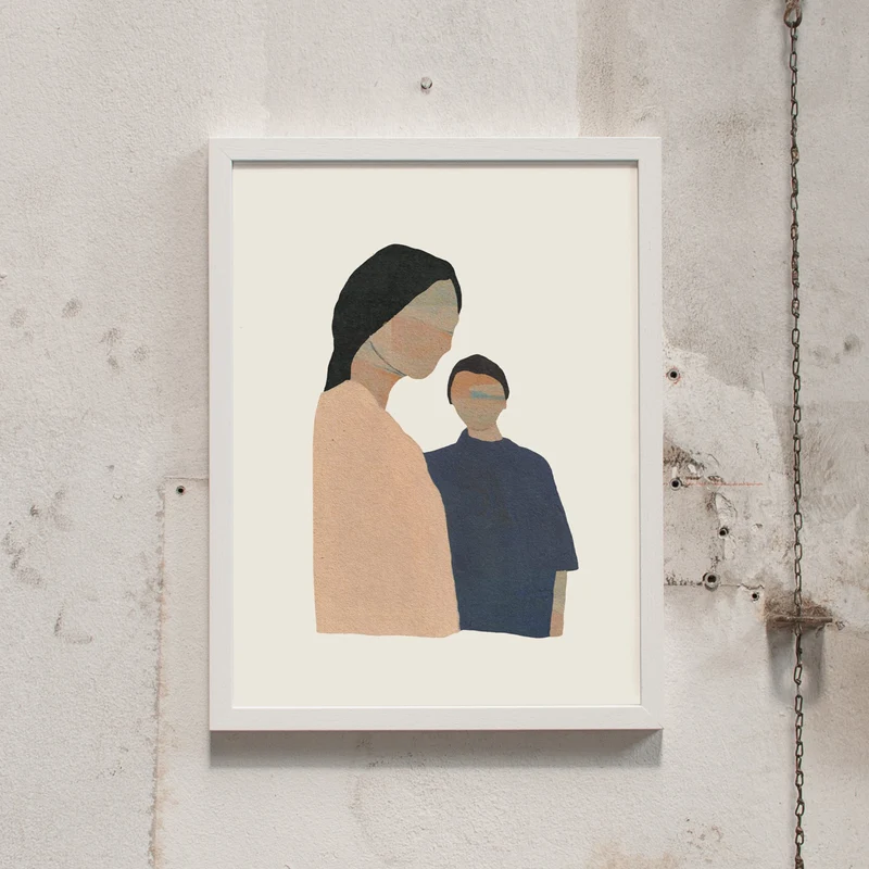 Twin Ladies (30x40cm) | Chloe Purpero Johnson | Fine Art Print