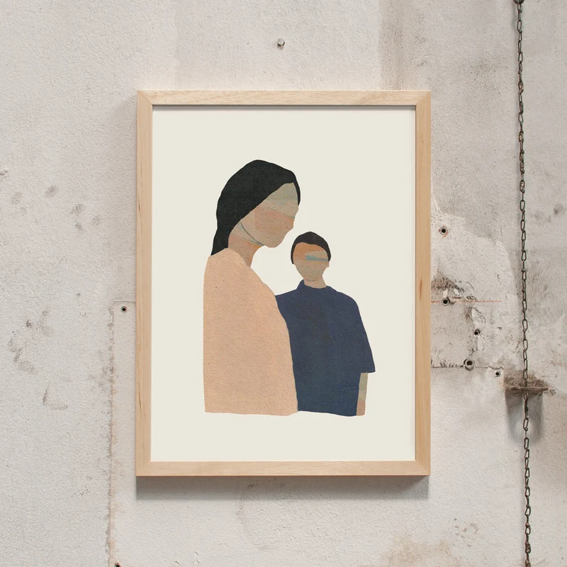 Twin Ladies (30x40cm) | Chloe Purpero Johnson | Fine Art Print