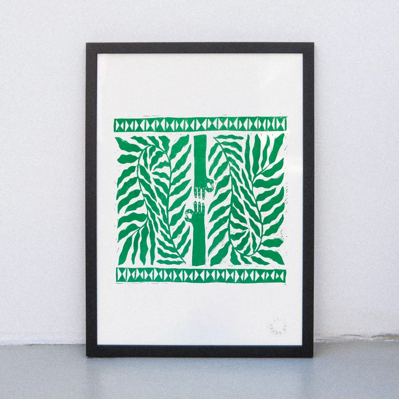 Jungle (Din A3) | Edition SCHEE | Risographie