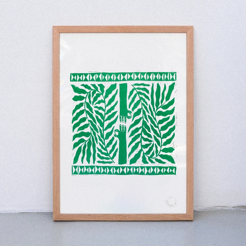 Jungle (Din A3) | Edition SCHEE | Risographie