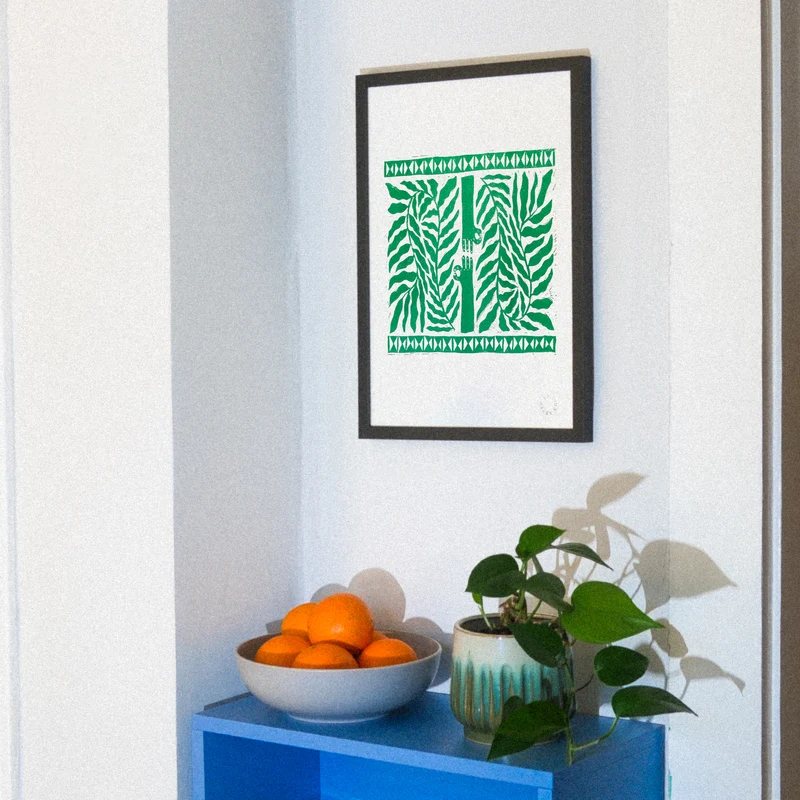 Jungle (Din A3) | Edition SCHEE | Risographie