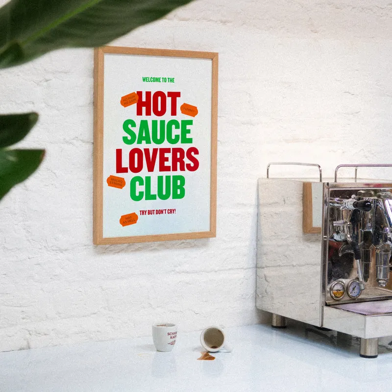 Hot Sauce Lovers (Din A3) | Edition SCHEE | Siebdruck