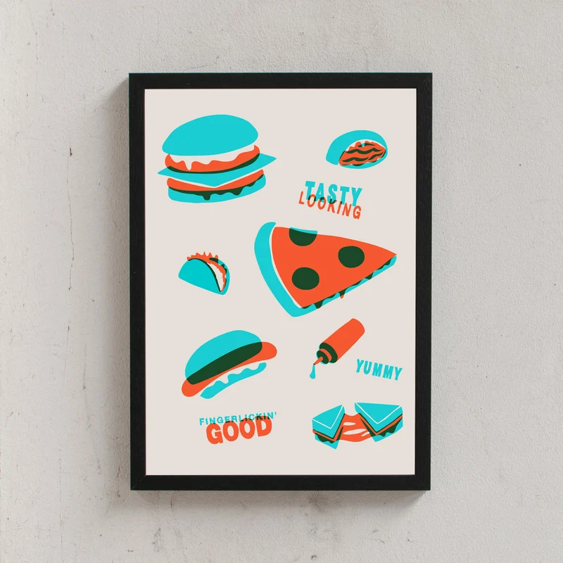Junk Food (Din A3)