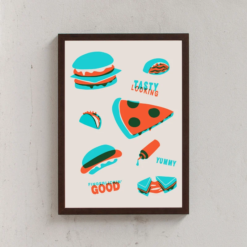 Junk Food (Din A3)