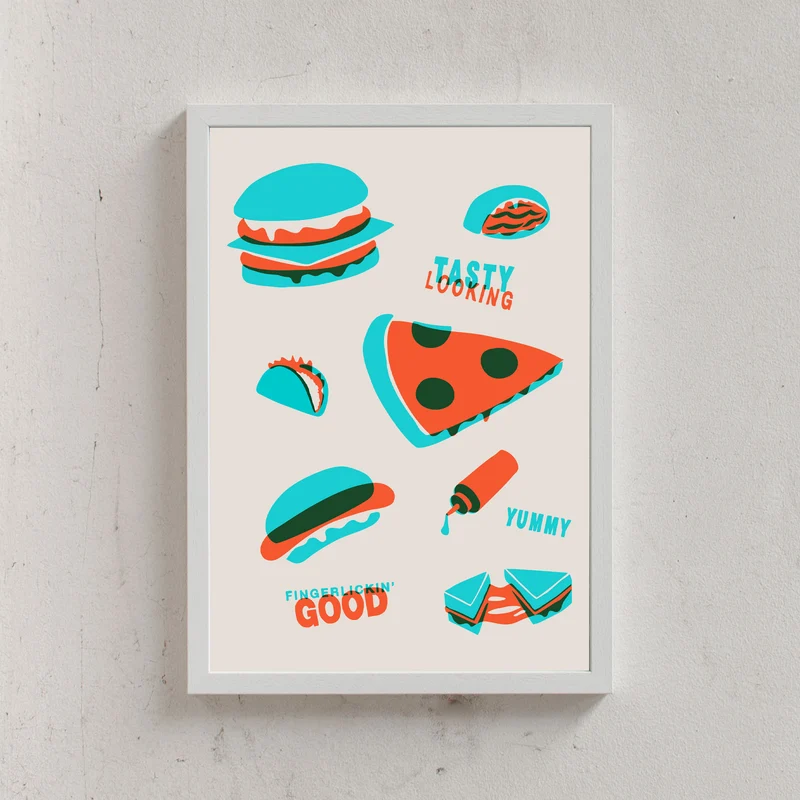 Junk Food (Din A3)