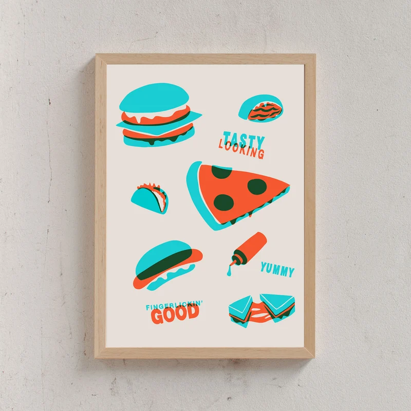 Junk Food (Din A3)