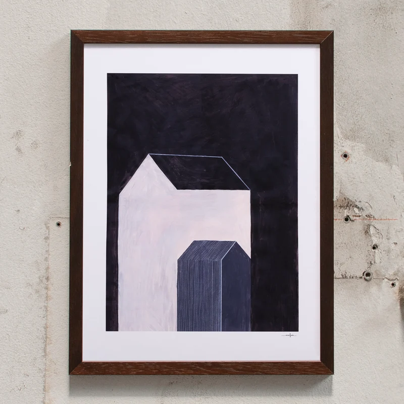 House No 01 (30 x 40cm)