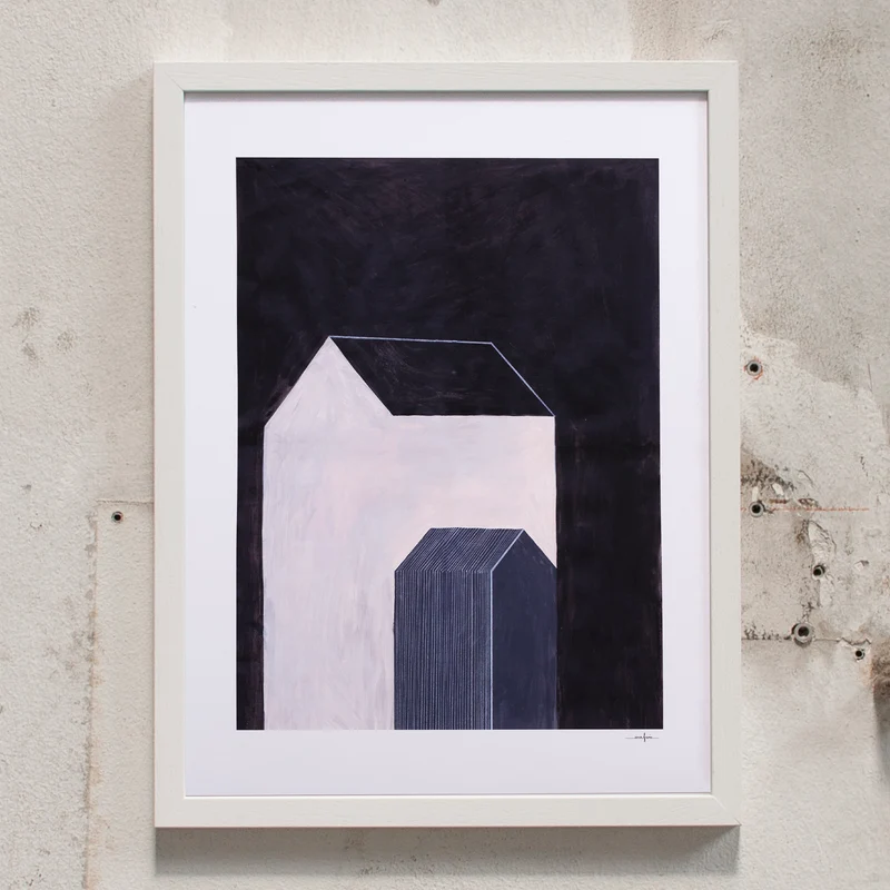 House No 01 (30 x 40cm)