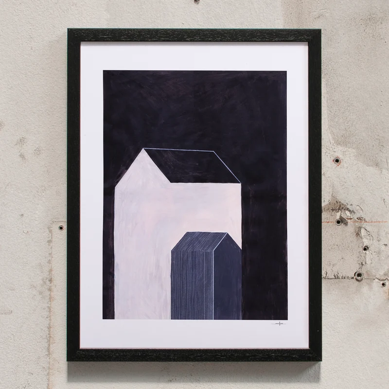 House No 01 (30 x 40cm)