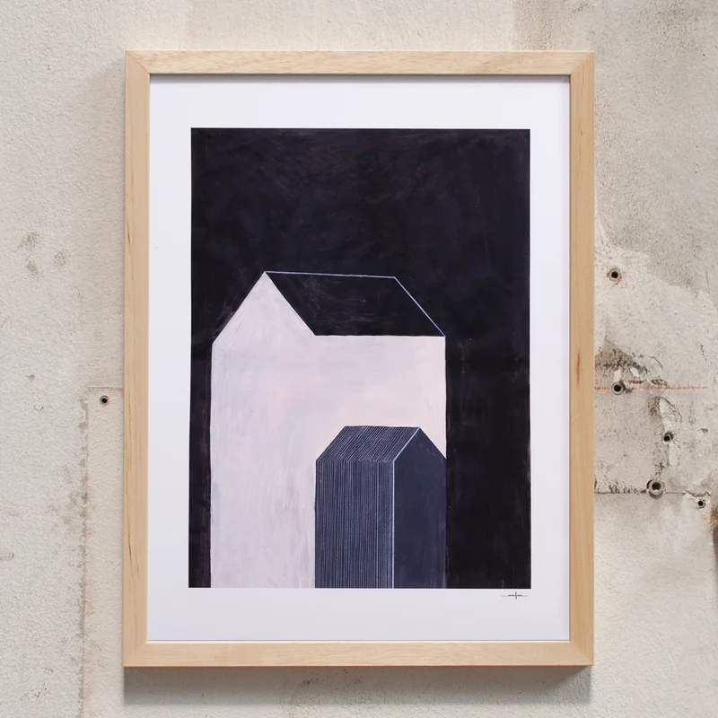House No 01 (30 x 40cm)