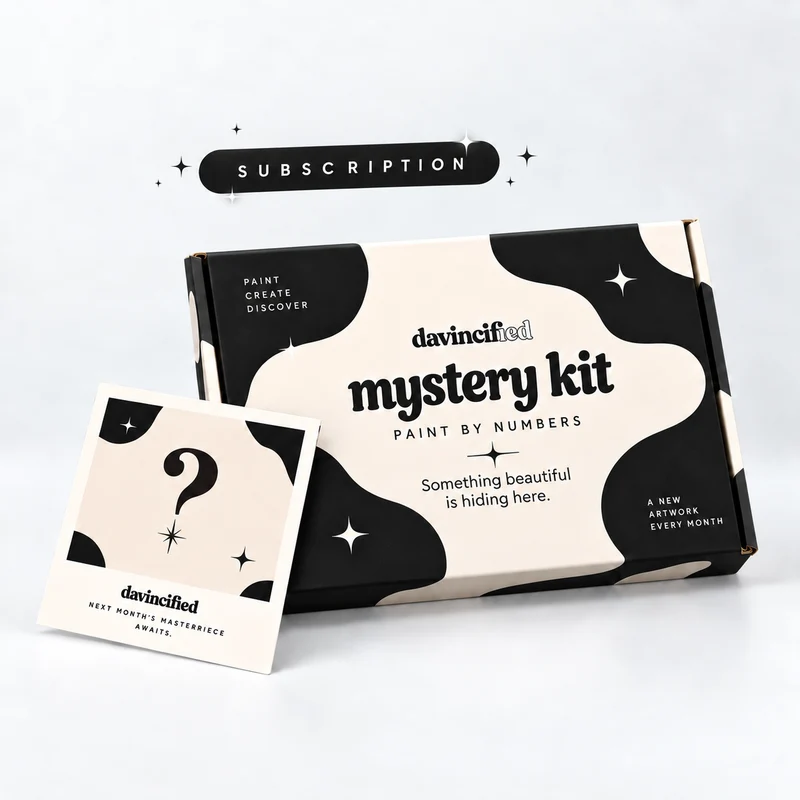 Davincified Mystery Paint by Numbers Kit
