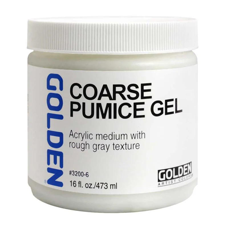GOLDEN Coarse Pumice Gel grobkörniges Acryl-Bimssteingel