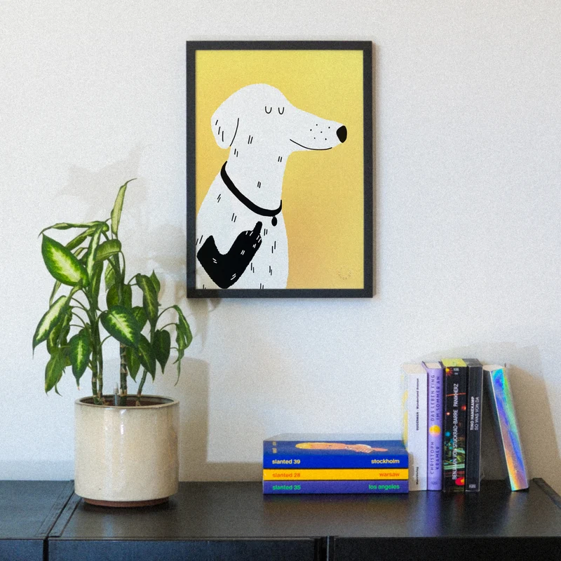 Woof You! (Din A3) | Edition SCHEE | Siebdruck