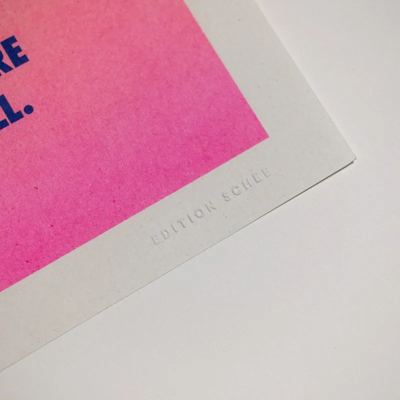 Sex and Football (Din A3) | Edition SCHEE | Risographie
