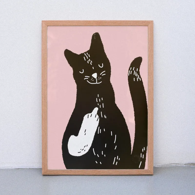Meow You! (Din A3) | Edition SCHEE | Siebdruck