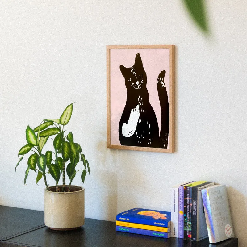 Meow You! (Din A3) | Edition SCHEE | Siebdruck