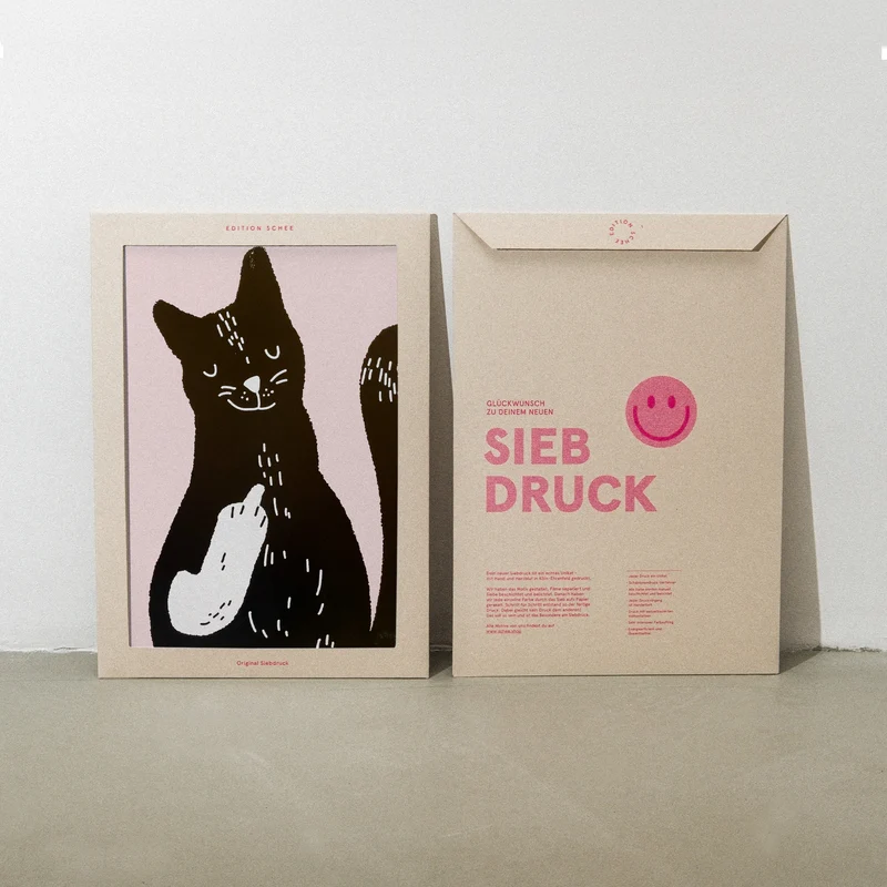 Meow You! (Din A3) | Edition SCHEE | Siebdruck
