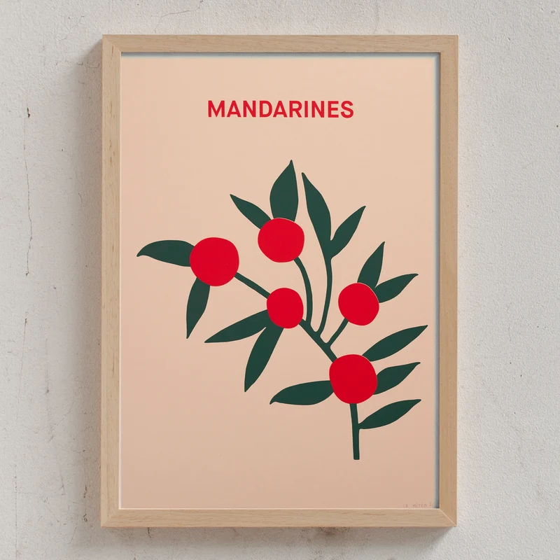 Mandarines (Din A3)