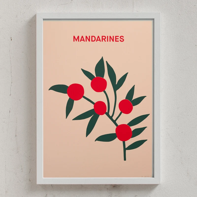 Mandarines (Din A3)
