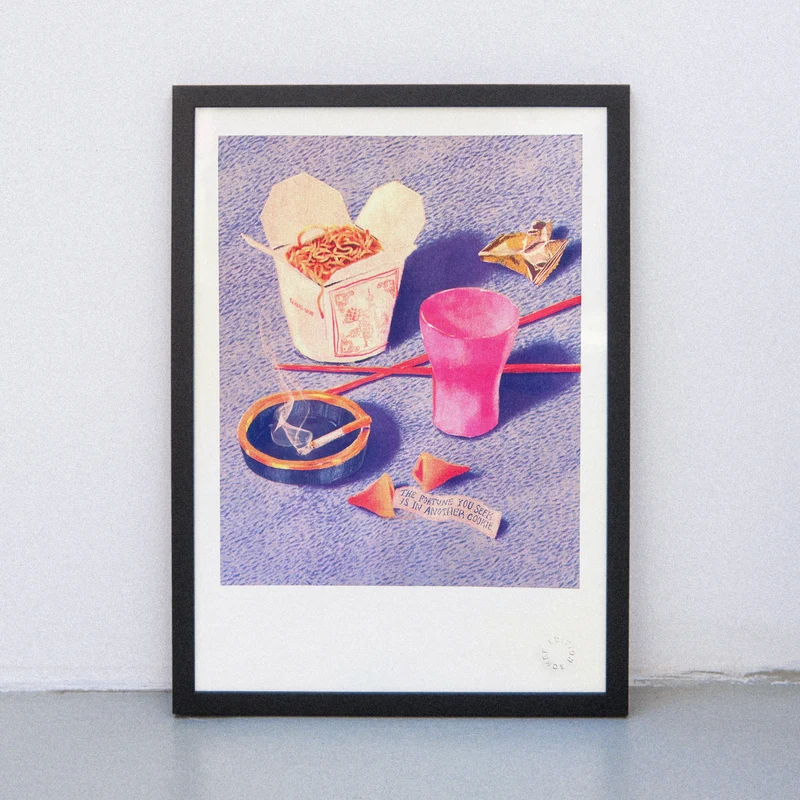 Fortune Cookie (Din A3) | Edition SCHEE | Risographie