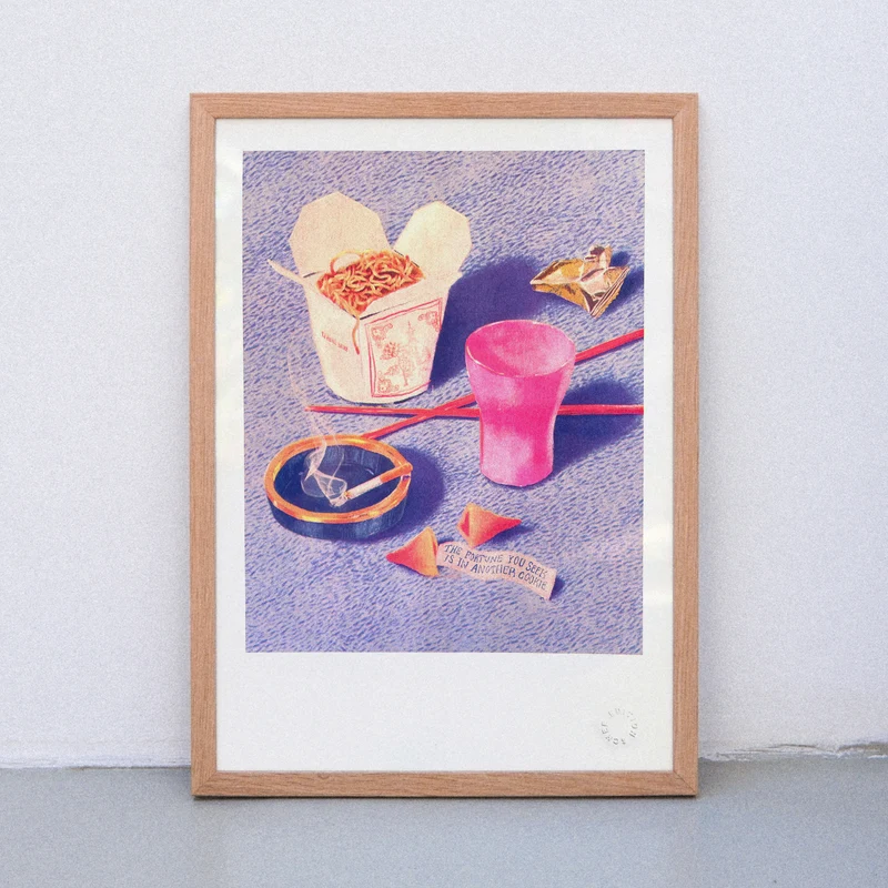 Fortune Cookie (Din A3) | Edition SCHEE | Risographie