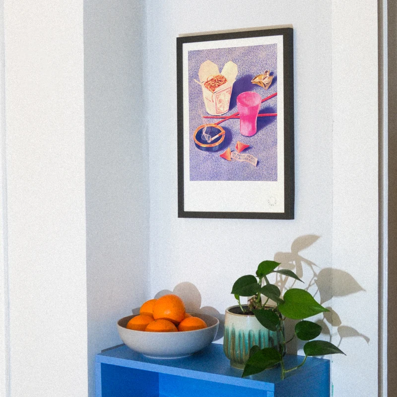 Fortune Cookie (Din A3) | Edition SCHEE | Risographie