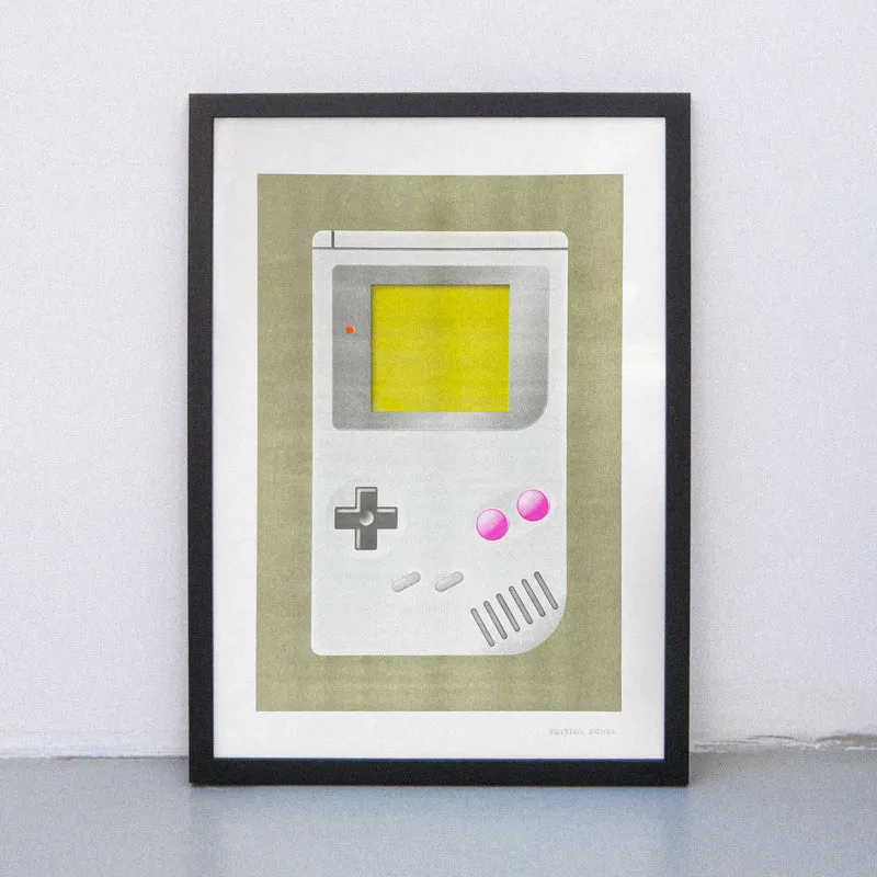 Game on (Din A3) | Edition SCHEE | Risographie