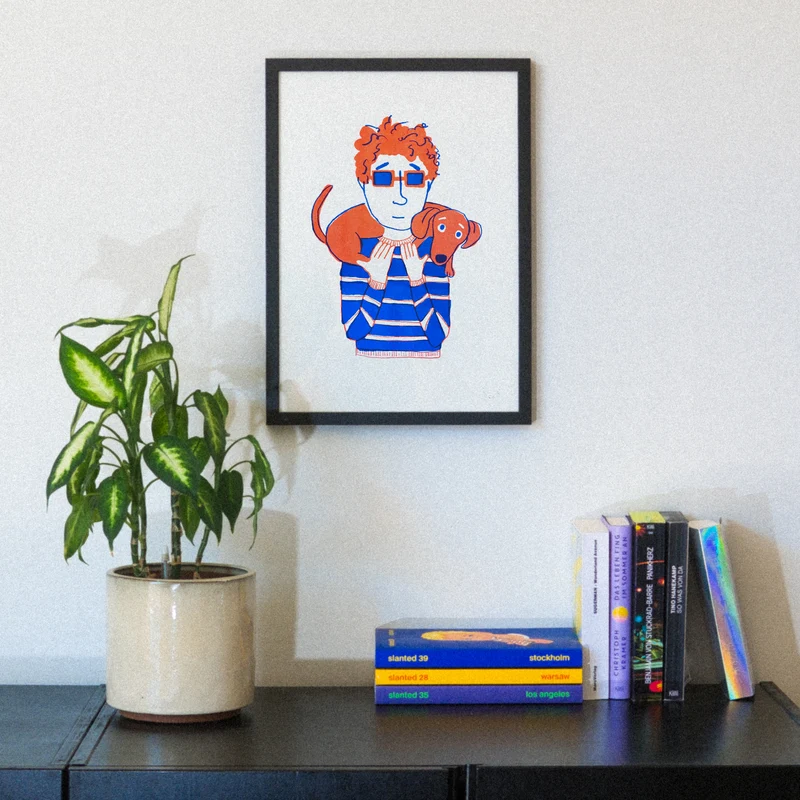 Dogman (Din A3) | Edition SCHEE | Risographie
