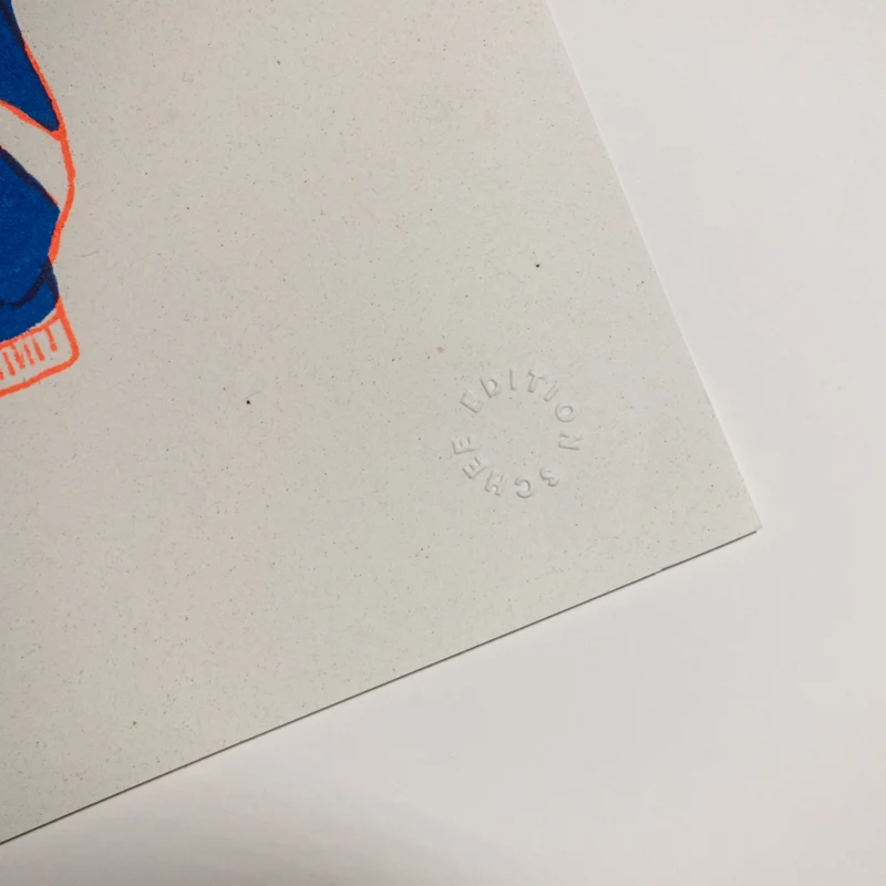 Dogman (Din A3) | Edition SCHEE | Risographie