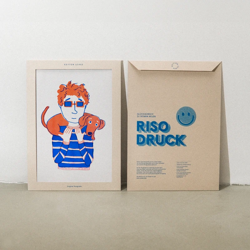 Dogman (Din A3) | Edition SCHEE | Risographie