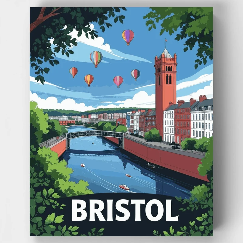 Bristol - Paint by Numbers Kit