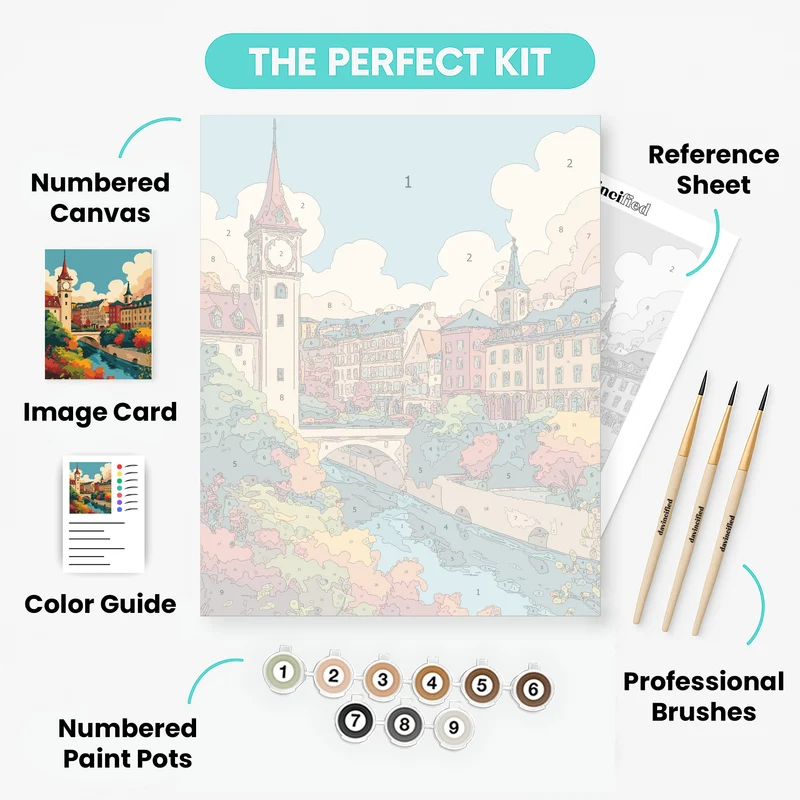 Florence - Paint by Numbers Kit