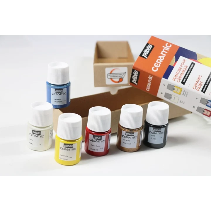 Farby na keramiku Pebeo Ceramic 6 x 20 ml
