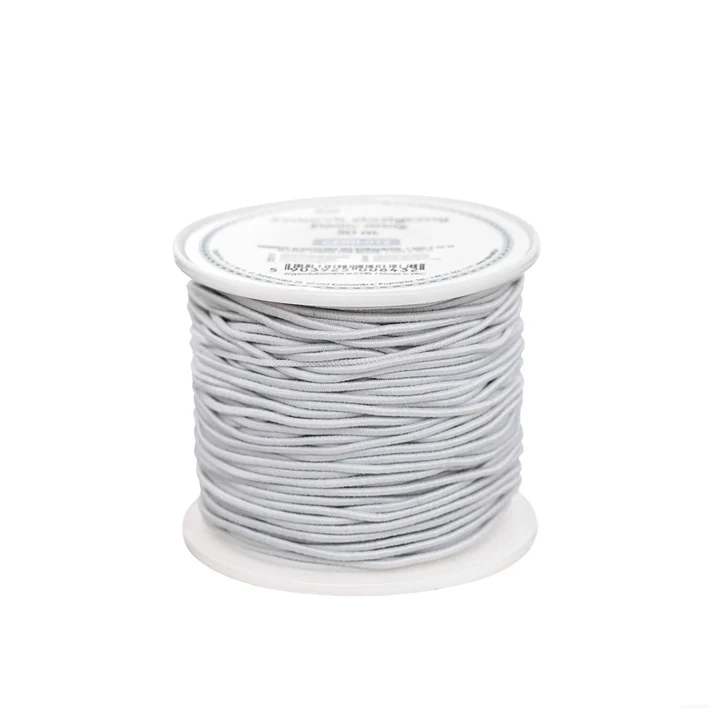 Elastická niť na korálky 1 mm x 50 m – transparentná