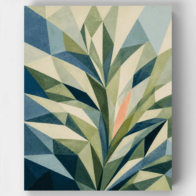 "Second Bloom" Paint by Numbers Kit