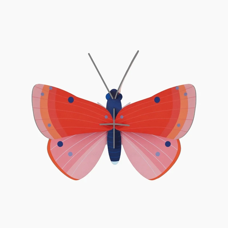 Wanddeko- Speckled Copper Butterfly