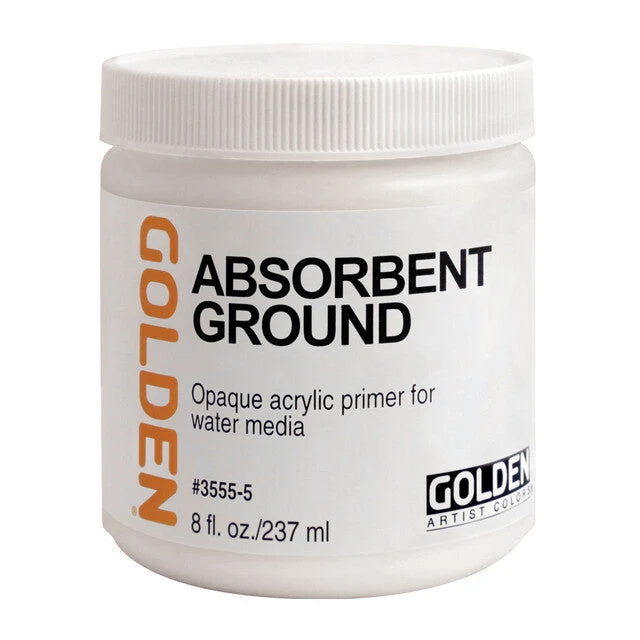 GOLDEN Absorbent Ground savý akrylový podklad 237 ml