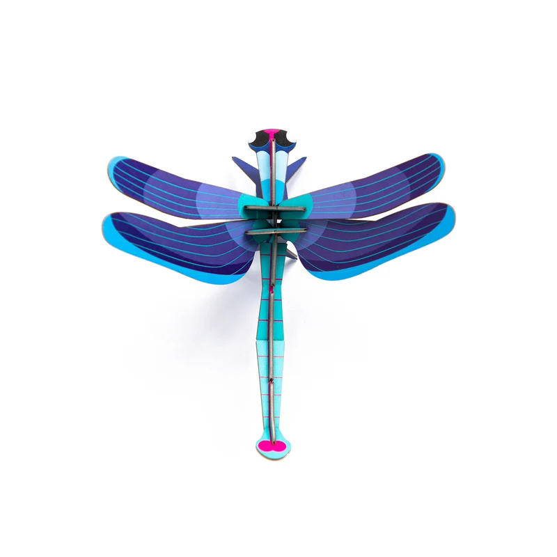 Wanddeko- Sapphire Dragonfly