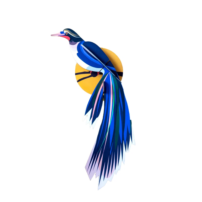 Wanddeko- Paradise Bird Flores