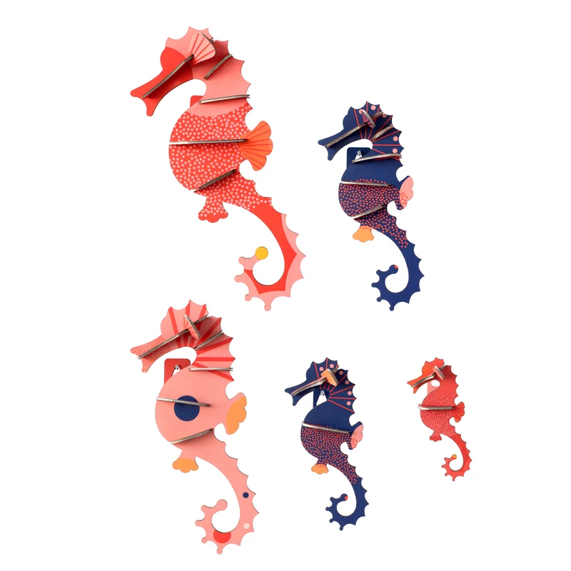 Wanddeko - Sea horses
