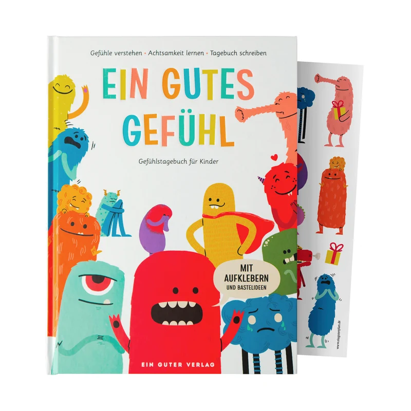Tagebuch "Ein Gutes Gefühl" | Achtsamkeit für Kinder leicht gemacht