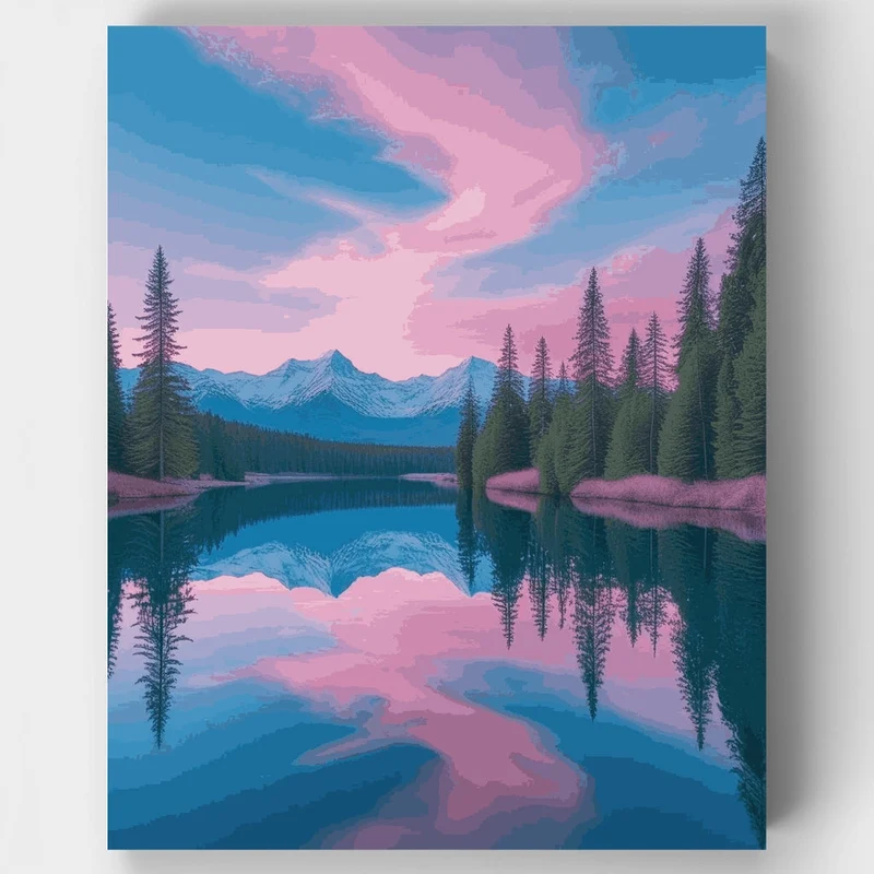 Grand Teton National Park - Paint by Numbers Kit