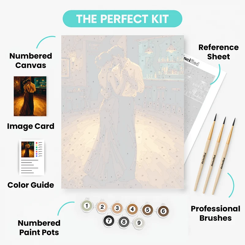 Last Dance at Closing Time - Paint by Numbers Kit