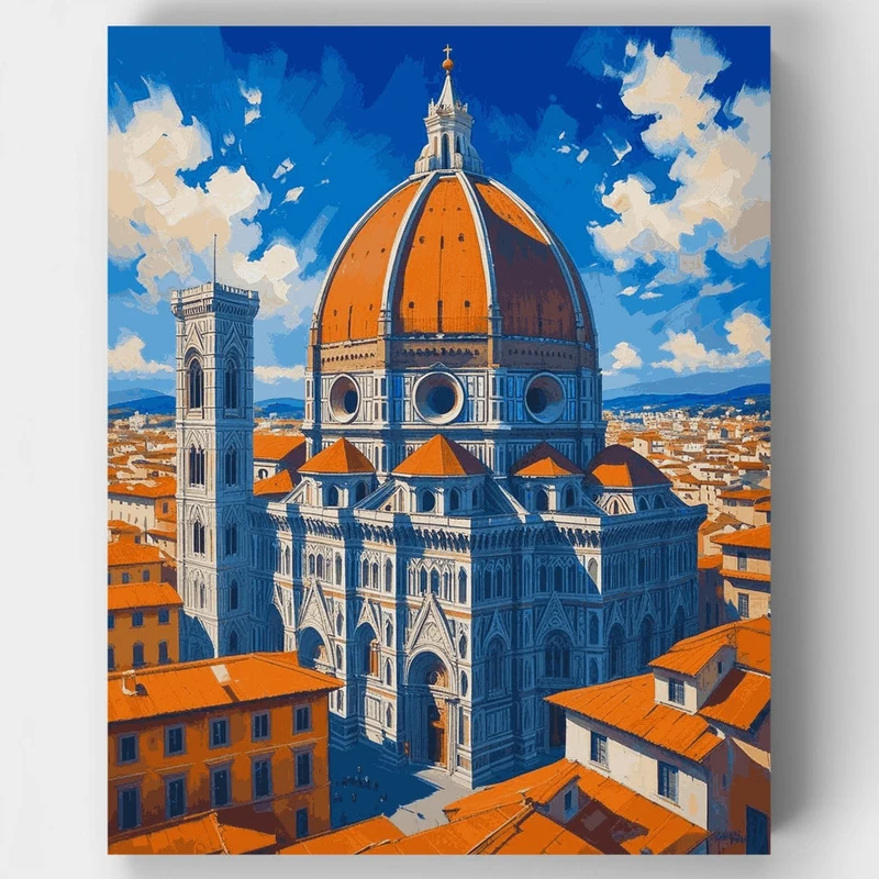 Florence Cathedral - Paint by Numbers Kit
