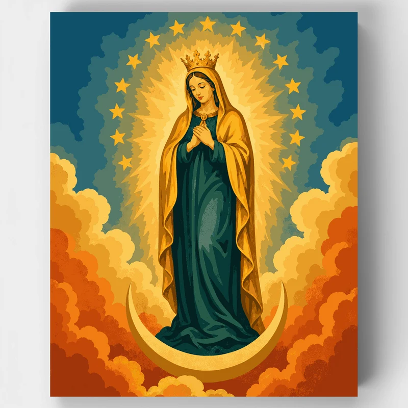 Our Lady of Guadalupe - Paint by Numbers Kit
